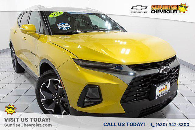 used 2022 Chevrolet Blazer car, priced at $33,486