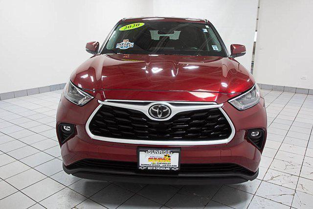 used 2020 Toyota Highlander car, priced at $25,486