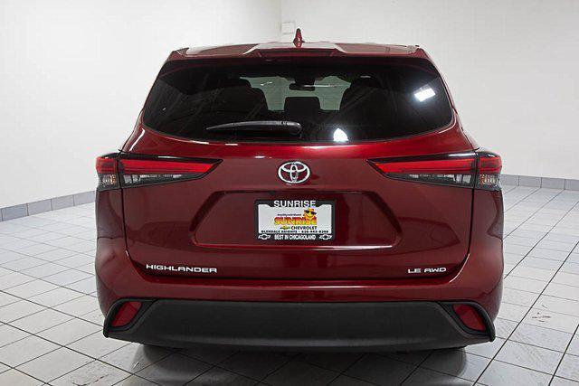 used 2020 Toyota Highlander car, priced at $25,486