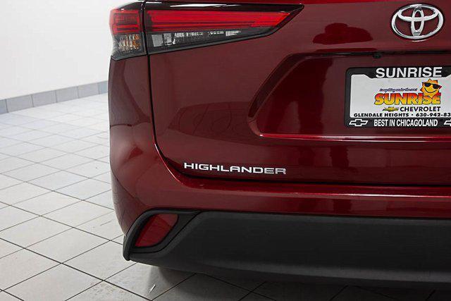 used 2020 Toyota Highlander car, priced at $25,486