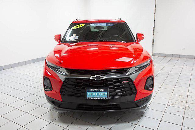 used 2021 Chevrolet Blazer car, priced at $28,977