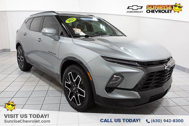 used 2023 Chevrolet Blazer car, priced at $36,977