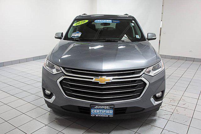 used 2020 Chevrolet Traverse car, priced at $23,486