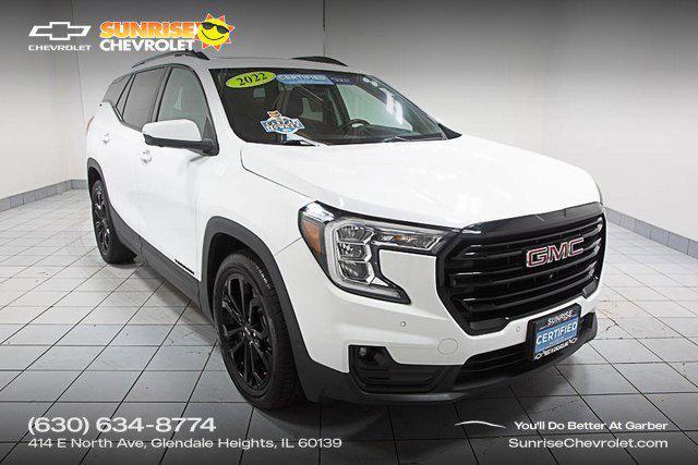 used 2022 GMC Terrain car, priced at $21,886