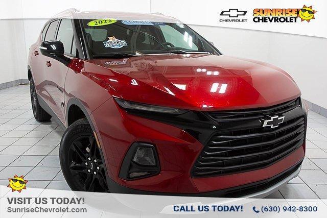 used 2022 Chevrolet Blazer car, priced at $27,986