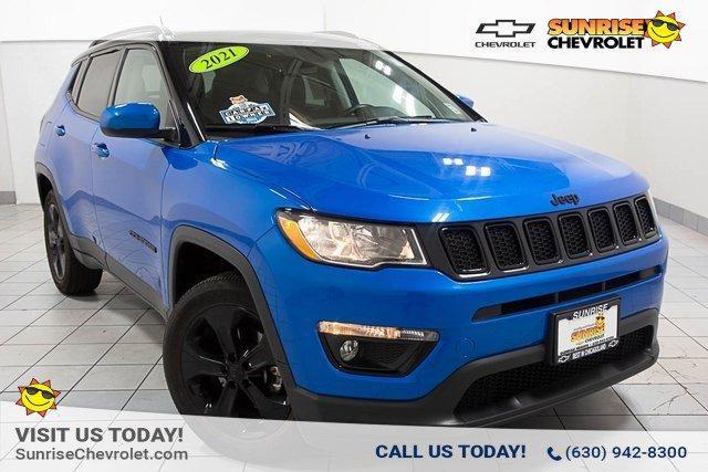 used 2021 Jeep Compass car, priced at $19,986
