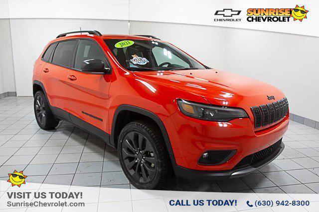 used 2021 Jeep Cherokee car, priced at $24,777