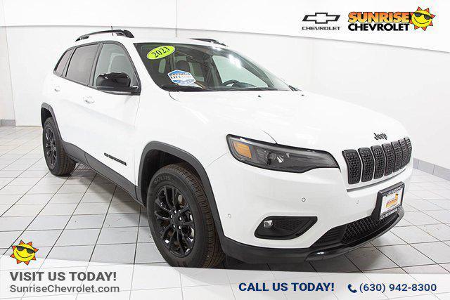 used 2023 Jeep Cherokee car, priced at $23,977