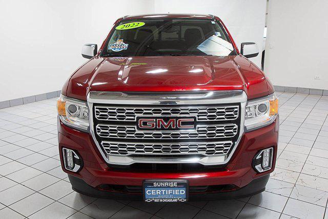 used 2022 GMC Canyon car, priced at $36,477