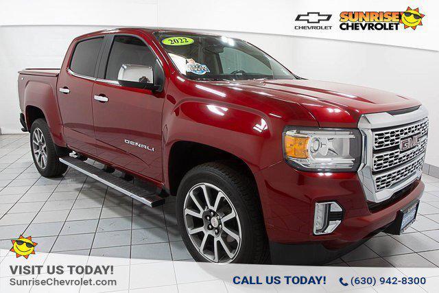 used 2022 GMC Canyon car, priced at $36,477