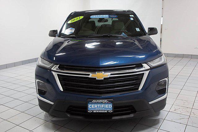 used 2022 Chevrolet Traverse car, priced at $26,777