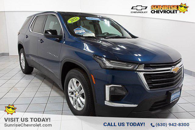 used 2022 Chevrolet Traverse car, priced at $26,777