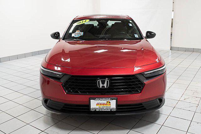used 2024 Honda Accord Hybrid car, priced at $25,486