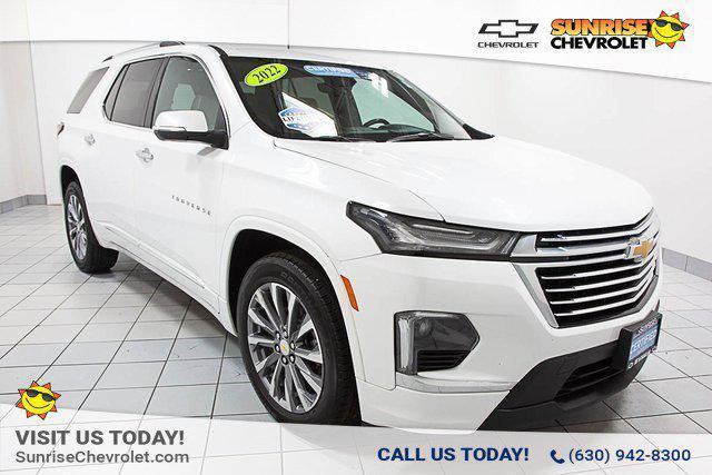 used 2022 Chevrolet Traverse car, priced at $35,477