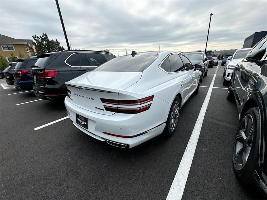 used 2021 Genesis G80 car, priced at $36,877