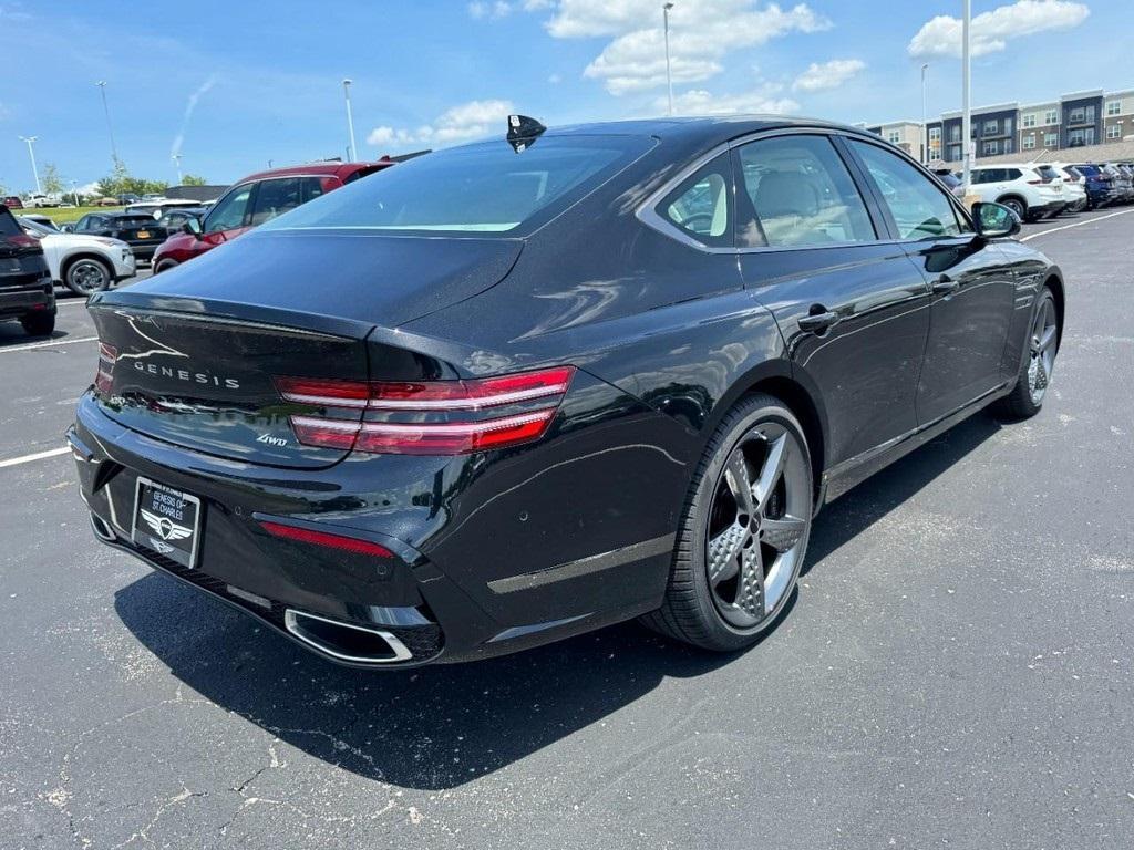 new 2025 Genesis G80 car, priced at $70,555