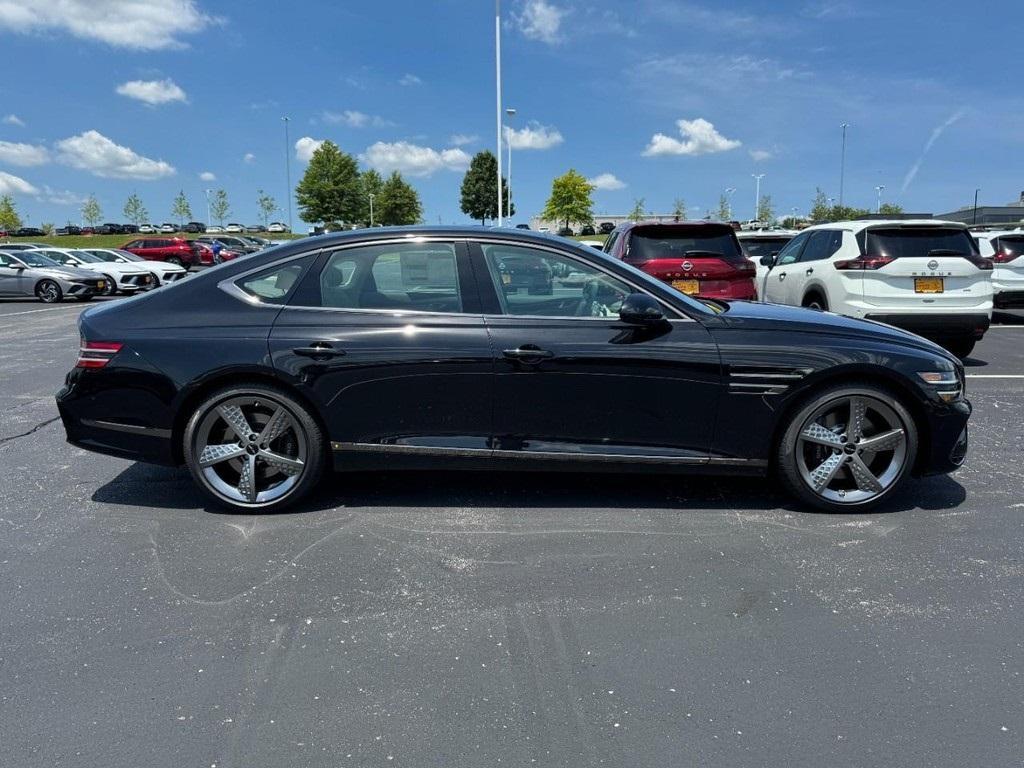 new 2025 Genesis G80 car, priced at $70,555
