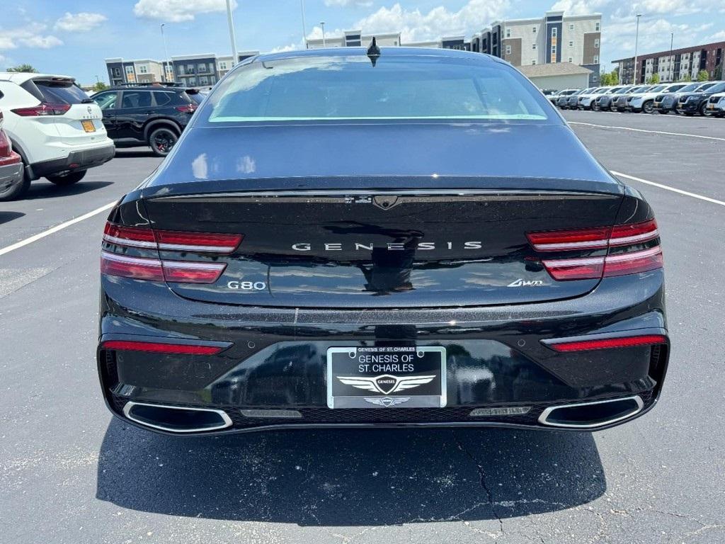 new 2025 Genesis G80 car, priced at $70,555