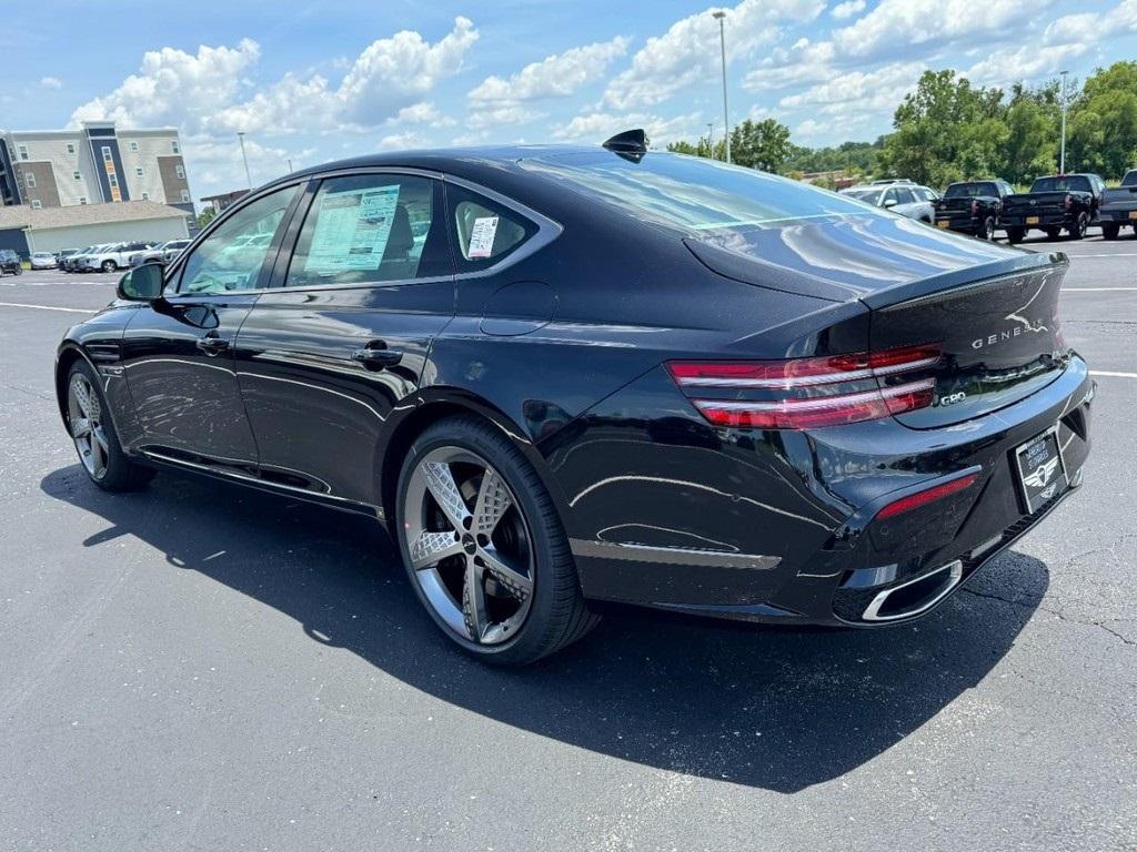 new 2025 Genesis G80 car, priced at $70,555