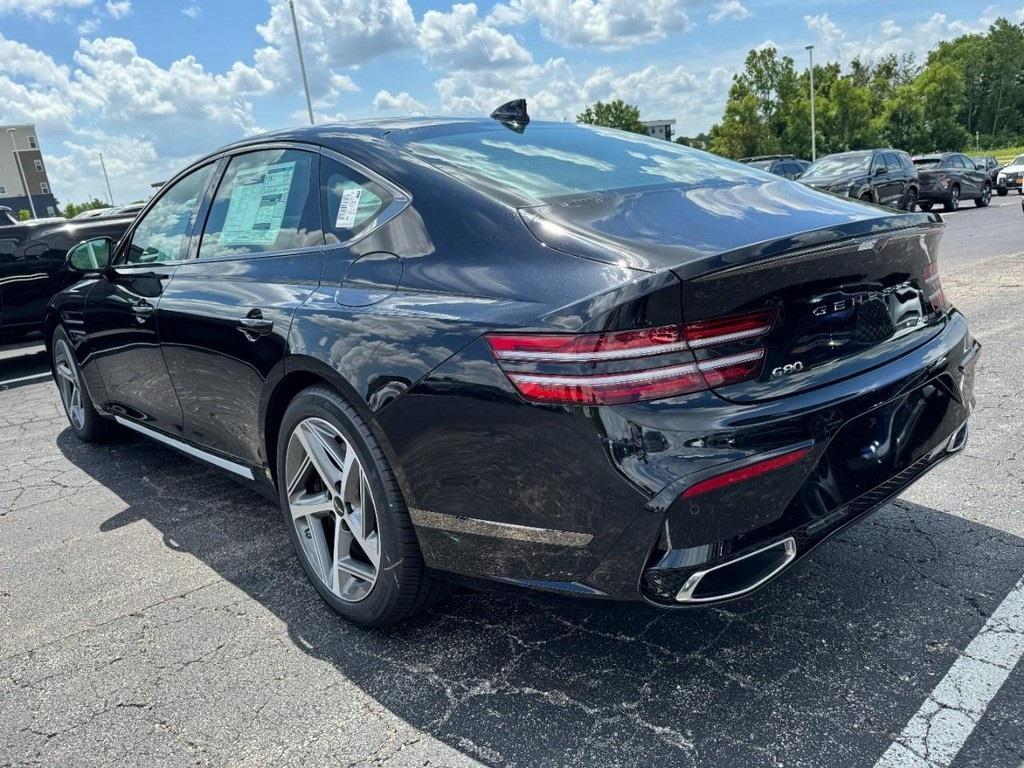 new 2025 Genesis G80 car, priced at $72,085