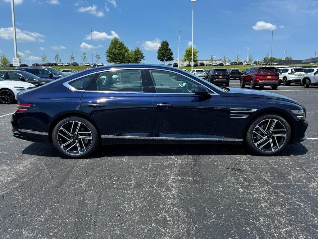 new 2025 Genesis G80 car, priced at $64,075