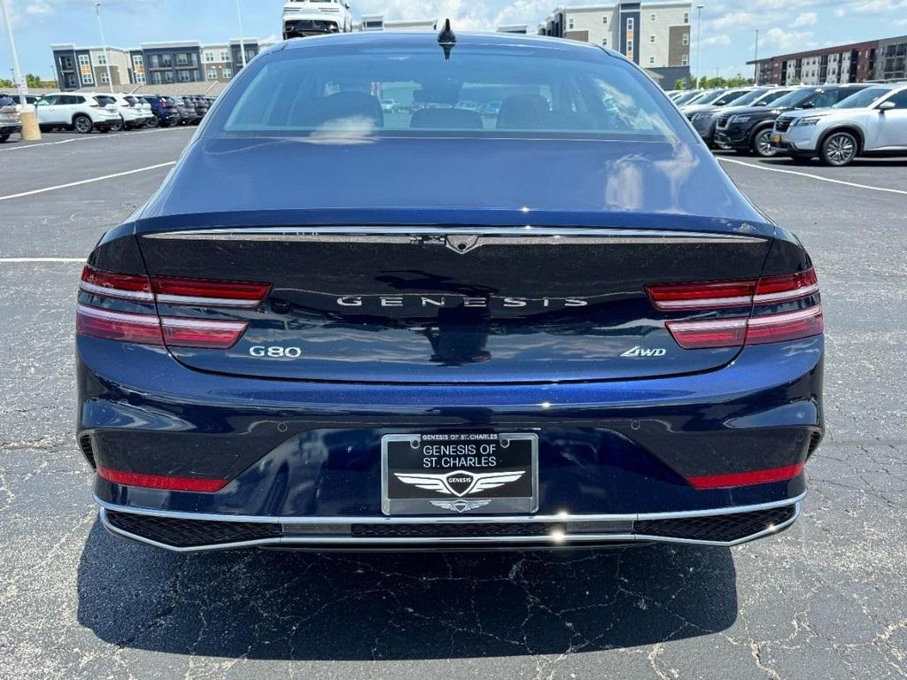 new 2025 Genesis G80 car, priced at $64,075