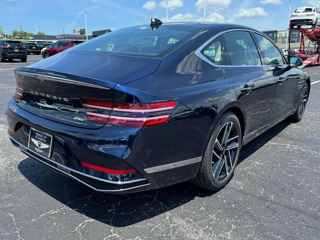 new 2025 Genesis G80 car, priced at $64,075