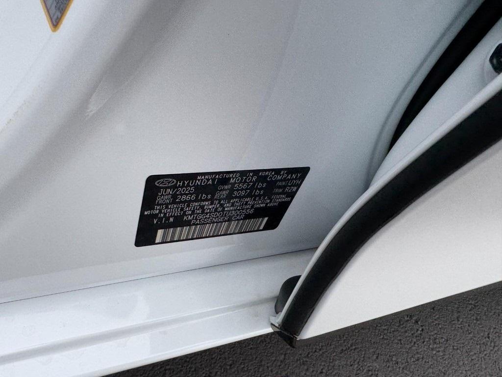 new 2026 Genesis G80 car, priced at $80,825