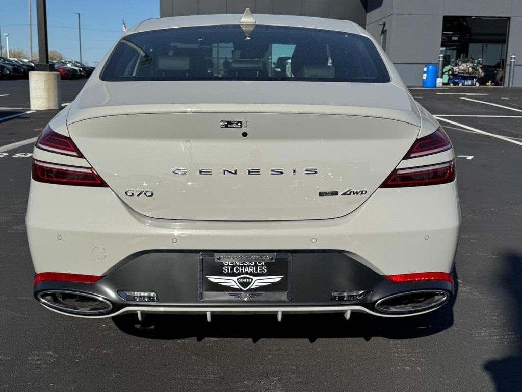 new 2026 Genesis G70 car, priced at $55,890
