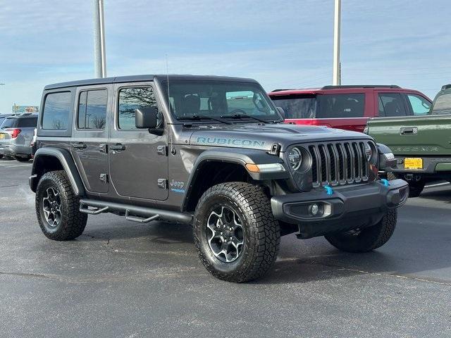 used 2021 Jeep Wrangler Unlimited 4xe car, priced at $33,995