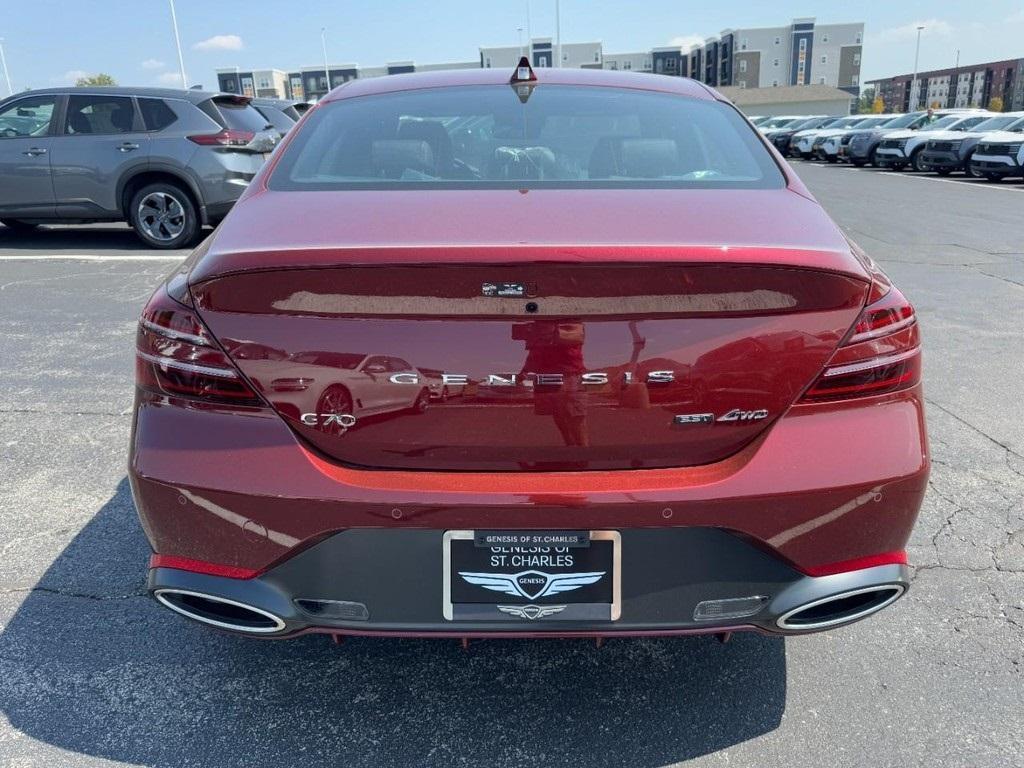 new 2026 Genesis G70 car, priced at $56,540