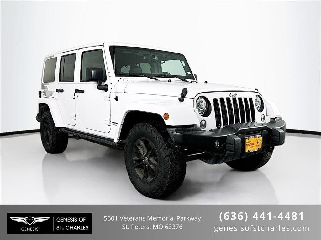used 2017 Jeep Wrangler Unlimited car, priced at $19,295