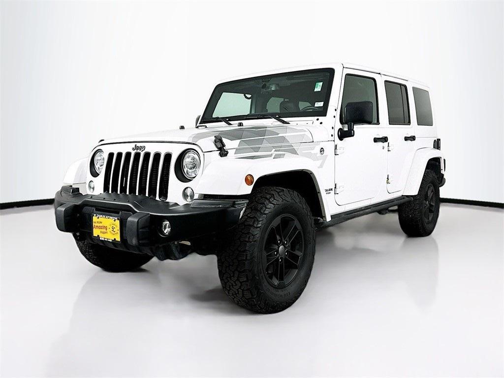 used 2017 Jeep Wrangler Unlimited car, priced at $19,295