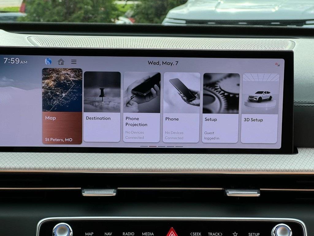 new 2025 Genesis GV80 car, priced at $77,114