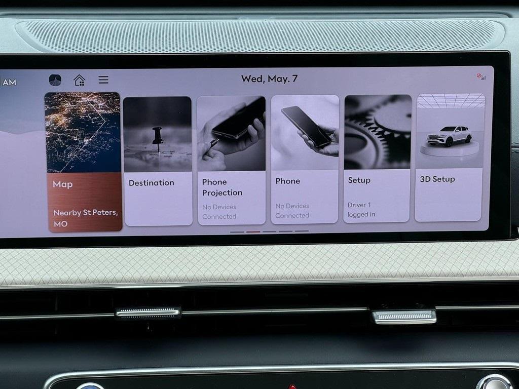 new 2025 Genesis GV80 car, priced at $82,745