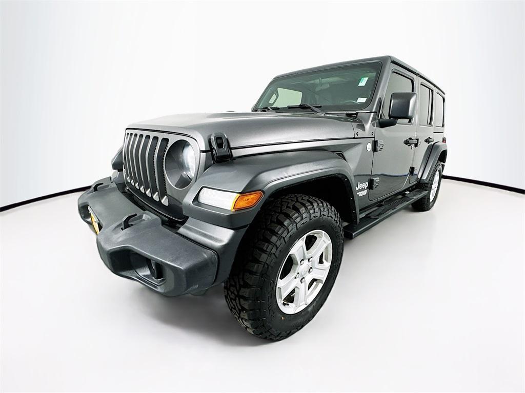 used 2019 Jeep Wrangler Unlimited car, priced at $19,223