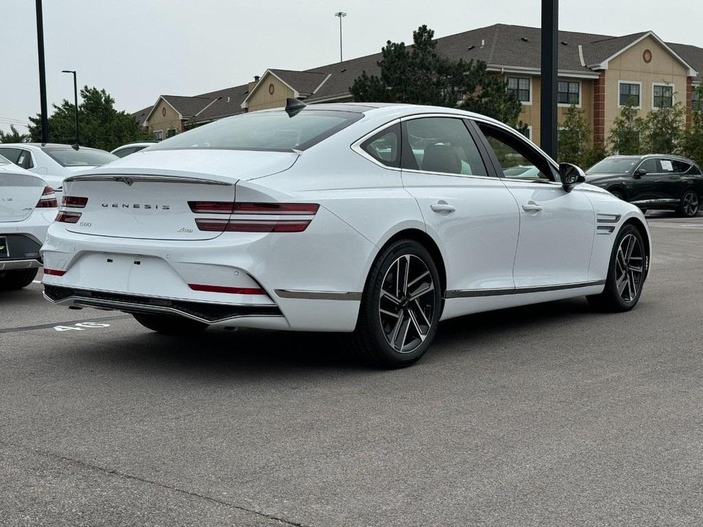 new 2025 Genesis G80 car, priced at $63,425