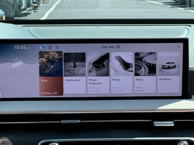 new 2025 Genesis GV80 car, priced at $74,105