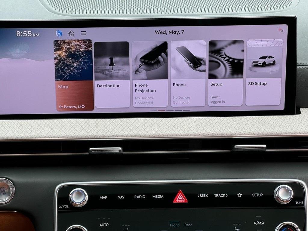 new 2025 Genesis GV80 car, priced at $77,034