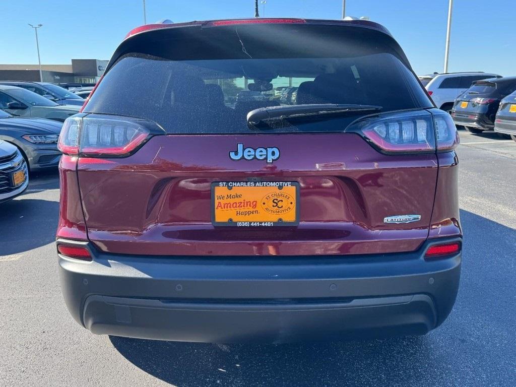 used 2021 Jeep Cherokee car, priced at $17,995