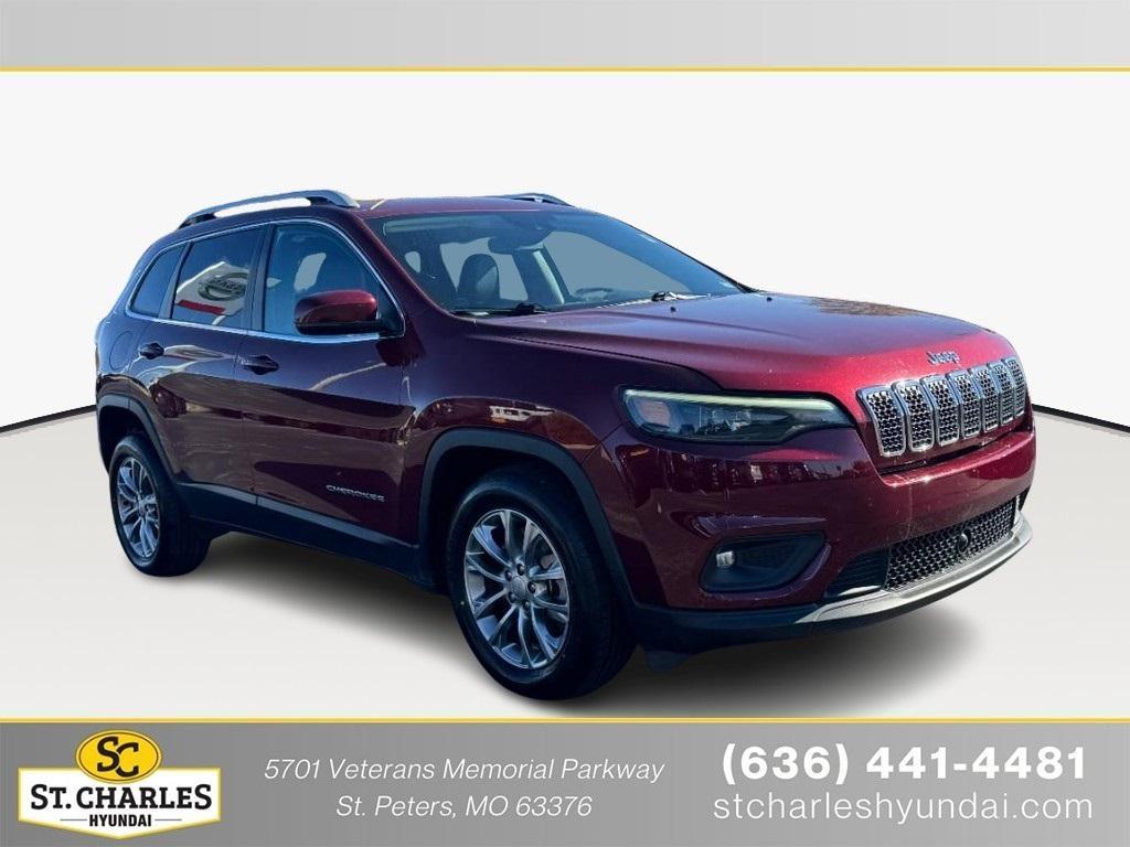 used 2021 Jeep Cherokee car, priced at $17,995