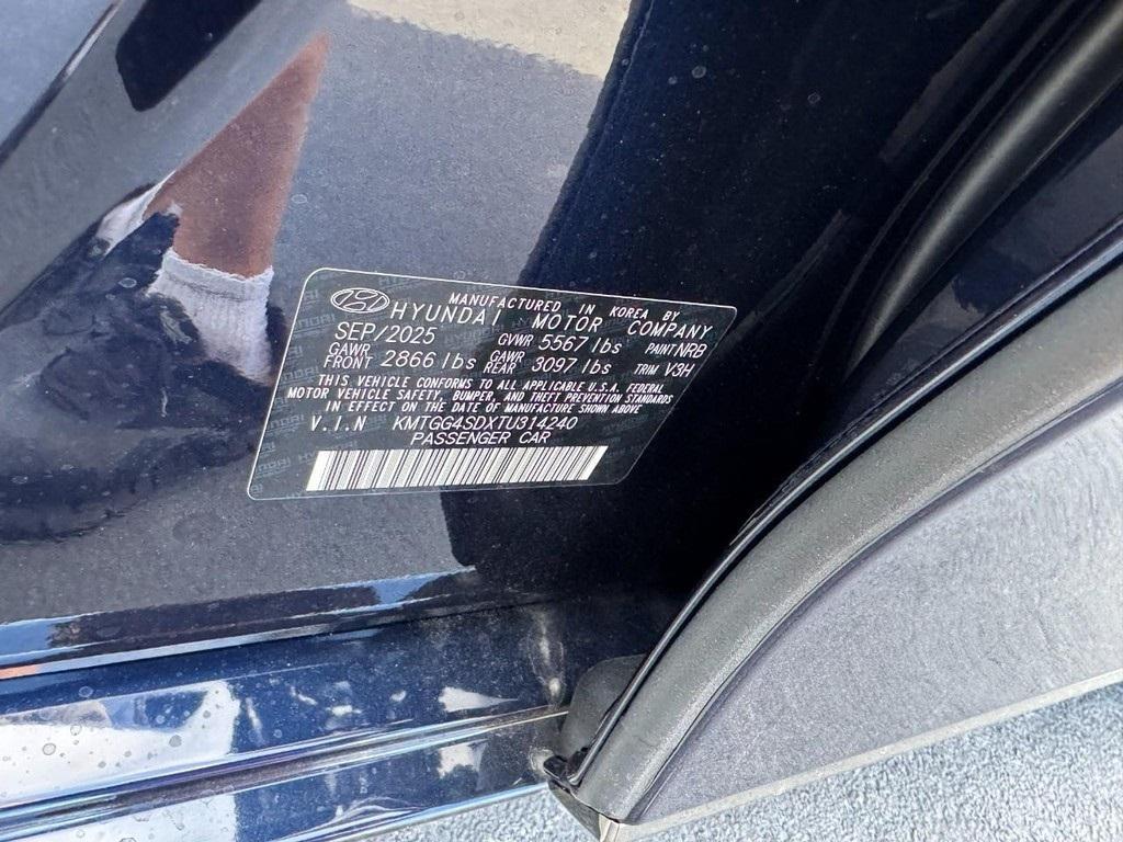 new 2026 Genesis G80 car, priced at $80,825