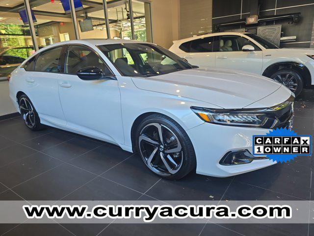 used 2022 Honda Accord car, priced at $27,900