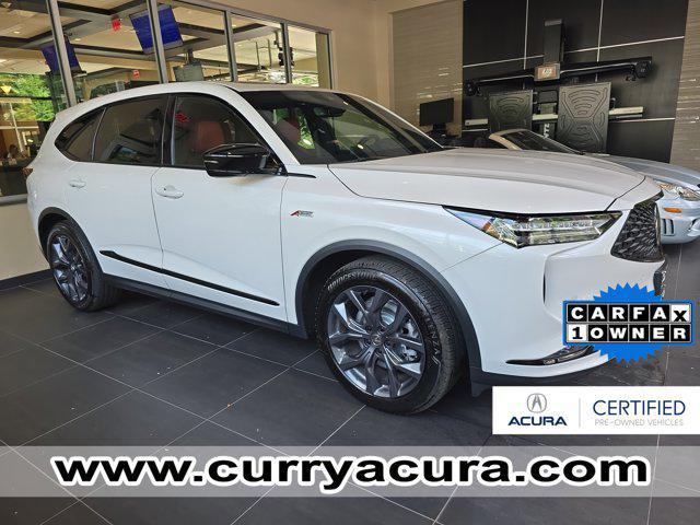 used 2024 Acura MDX car, priced at $51,500