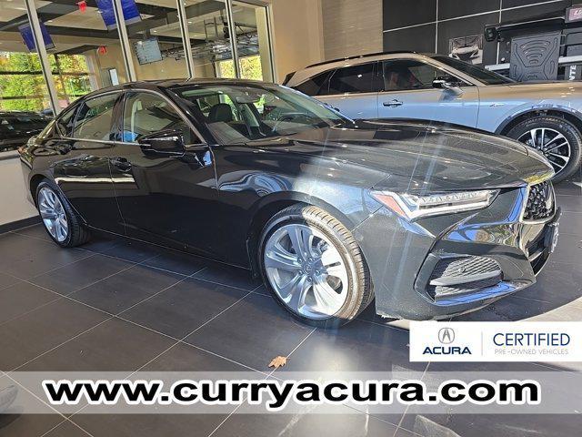 used 2021 Acura TLX car, priced at $28,900