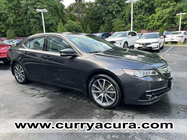 used 2015 Acura TLX car, priced at $18,000