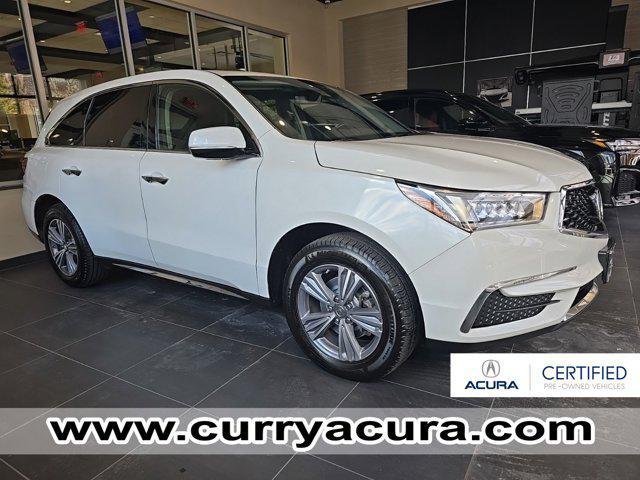 used 2020 Acura MDX car, priced at $27,500