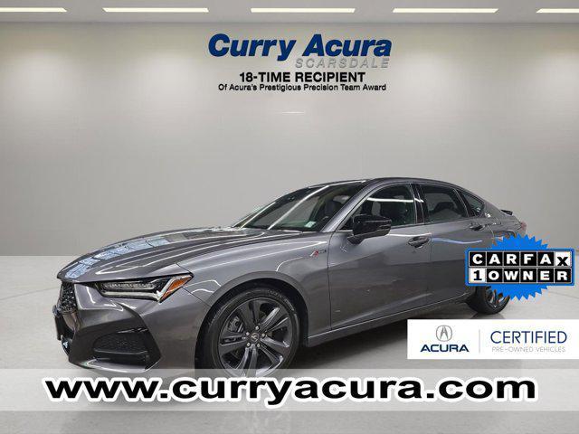 used 2022 Acura TLX car, priced at $33,709