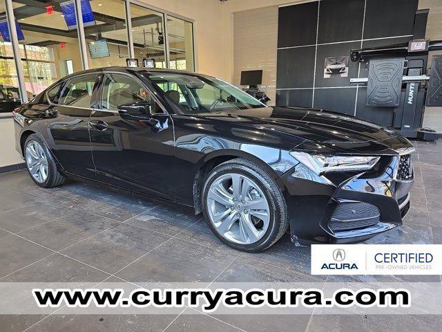 used 2021 Acura TLX car, priced at $27,000