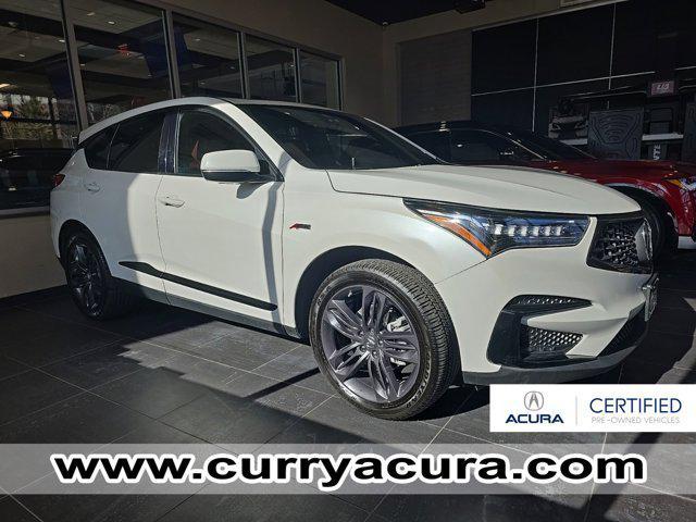 used 2021 Acura RDX car, priced at $34,000